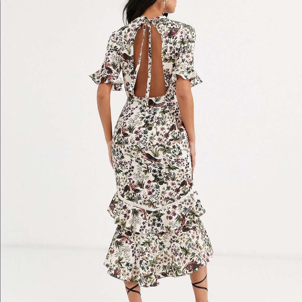 NWT HOPE&IVY flutter sleeve dress